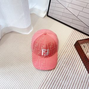 フェンディ（Fendi）のパッチワークベースボールキャップ、超一流のレプリカ帽子